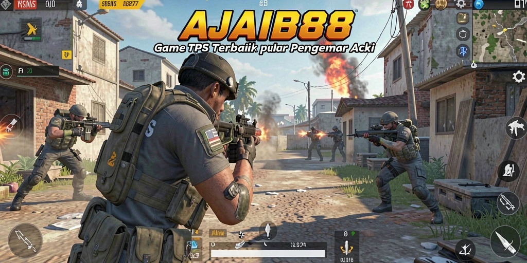 Tampilkan aksi seru dalam permainan TPS AJAIB88.