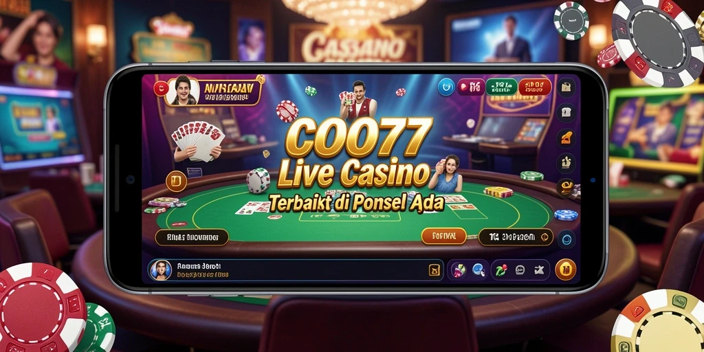 Gameplay Live Casino yang menarik dan interaktif dari COO77.