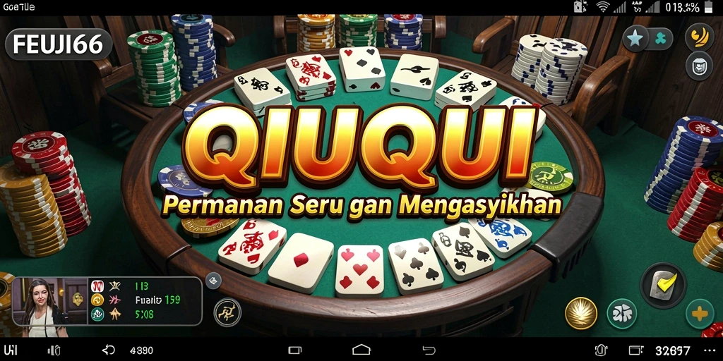 Tangkapan layar dari gameplay <strong>FUJI66</strong> yang menampilkan aksi seru QiuQiu.
