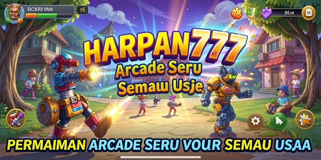 Tampilan gameplay seru dan penuh tantangan dari HARAPAN777.