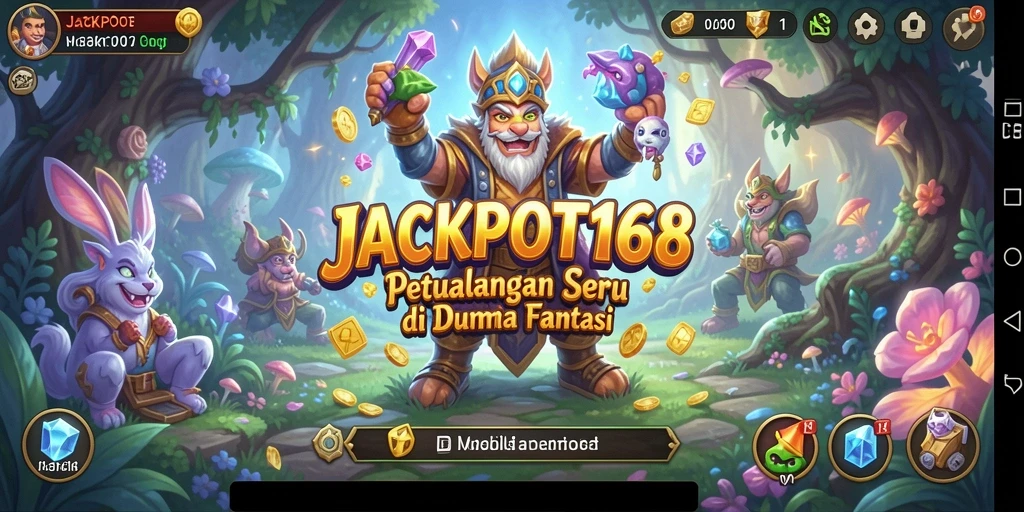 Tampilan gameplay menantang dari JACKPOT168 yang memukau.
