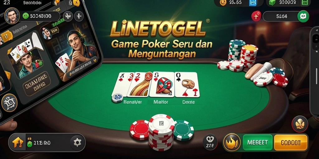 Tampilan gameplay aktif di LINETOGEL dengan pemain bersaing.