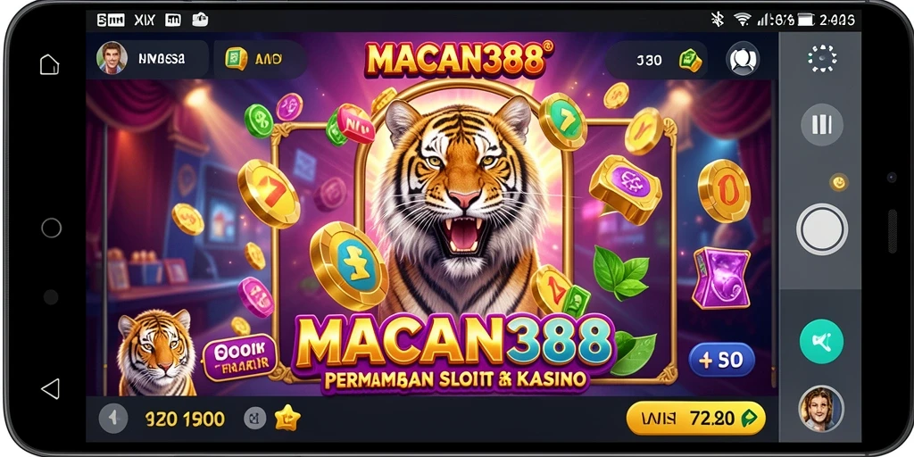 Screenshot gameplay <strong>MACAN388</strong> menampilkan pengalaman Slot yang mengasyikkan dan interaktif.