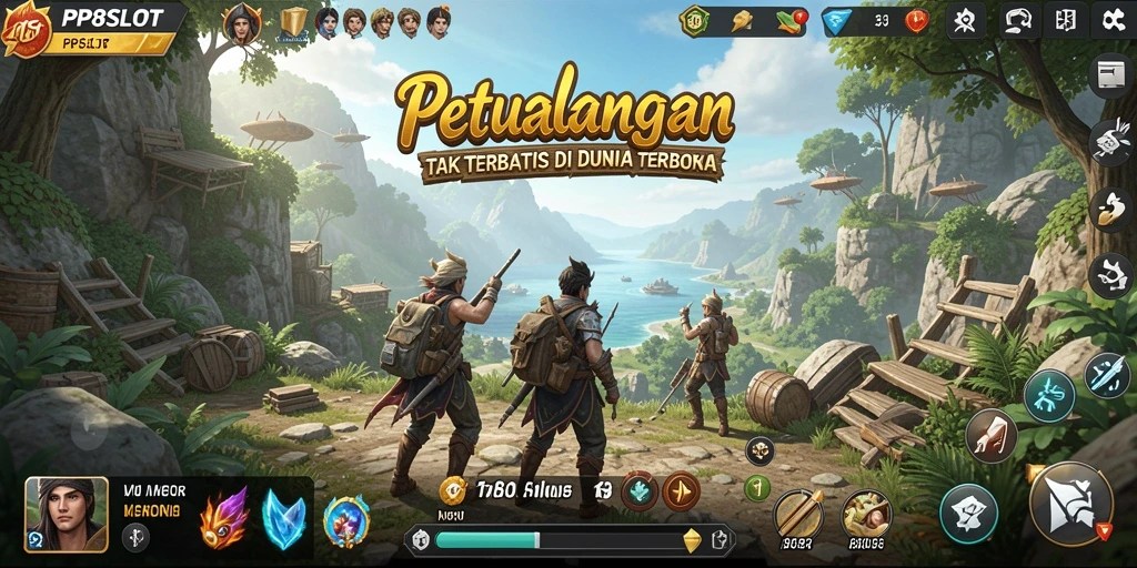 Gameplay seru dalam dunia terbuka PP8SLOT dengan petualangan tak terbatas.