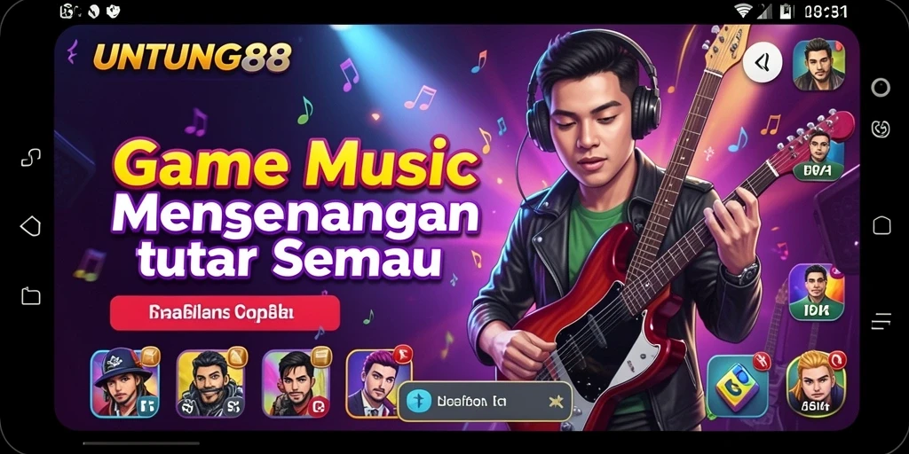 Tampilan antarmuka UNTUNG88 dengan gameplay yang interaktif dan menarik.